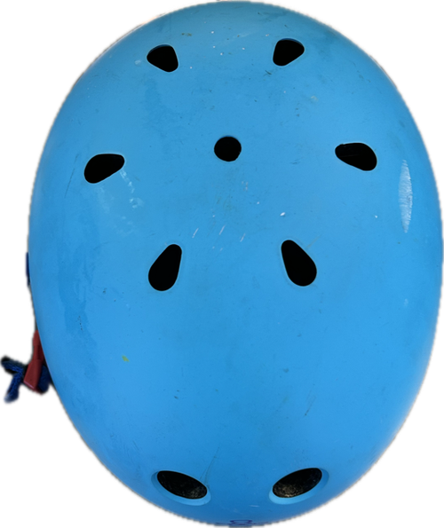 Vist Large View of Product Image Which is Used Skateboard Helmet Carolina Blue L/XL