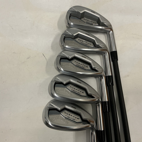 Vist Large View of Product Image Which is Used Callaway QUANTUM MAX OS Mens Package Set RH Black 5 Piece