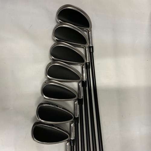 Vist Large View of Product Image Which is Used Cleveland HALO XL FULL-FACE Mens Iron Set RH 5I-GW/AW