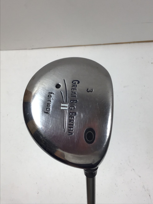 Vist Large View of Product Image Which is Used Callaway GREAT BIG BERTHA II Mens Fairway Wood RH 3 Wood