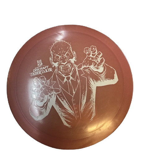 Vist Large View of Product Image Which is Used Discraft BIG Z UNDERTAKER Disc Golf Driver Coral