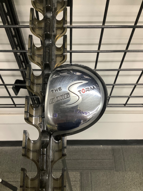 Vist Large View of Product Image Which is Used Bang Golf THE BANGSTORM Mens Fairway Wood LH 3 Wood