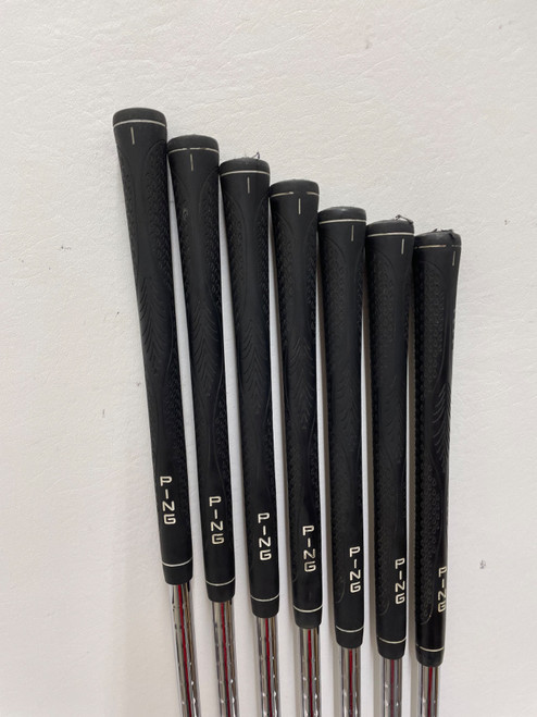 Vist Large View of Product Image Which is Used Ping G5 BLACK DOT Mens Iron Set RH 4I-PW