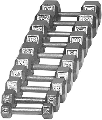 Vist Large View of Product Image Which is Apollo Athletics Hex Dumbbell 5lb HD5