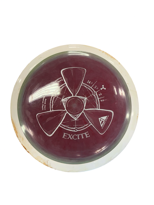 Vist Large View of Product Image Which is Used Axiom EXCITE Disc Golf Driver Maroon