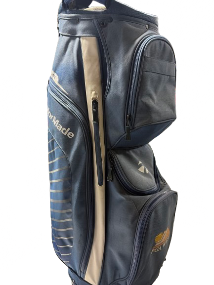 Vist Large View of Product Image Which is Used Taylormade TAYLORMADE 14 PORT CART LITE Mens Stand Bag Royal Blue