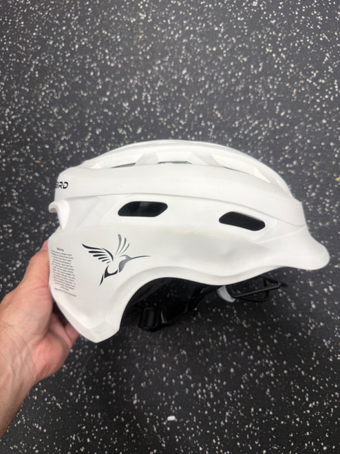 Vist Large View of Product Image Which is Used Hummingbird V2 SEI APPROVED Lacrosse Facial Protect White MD