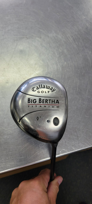 Vist Large View of Product Image Which is Used Callaway BIG BERTHA TITANIUM Mens Driver RH 9.0 Degree