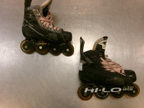Vist Large View of Product Image Which is Used Mission DS7 Junior Roller Quad Skates Black Junior 03