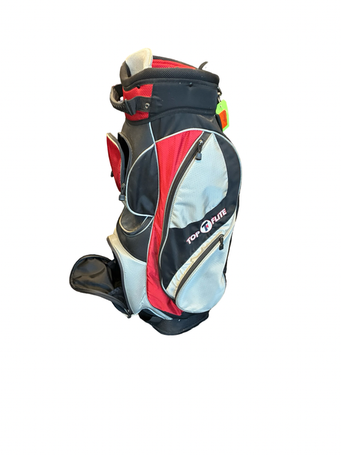 Vist Large View of Product Image Which is Used Top Flite 8 WAY Mens Cart Bag Black