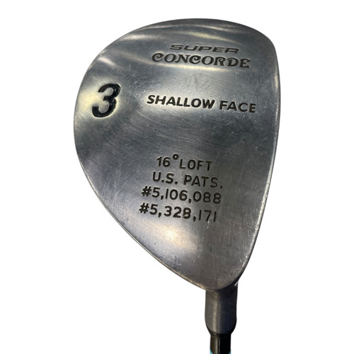 Vist Large View of Product Image Which is Used SUPER CONCORD SHALLOW FACE Mens Fairway Wood RH 3 Wood