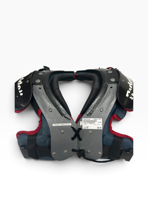 Vist Large View of Product Image Which is Used Riddell PURSUIT M FB Shoulder Pads Black MD