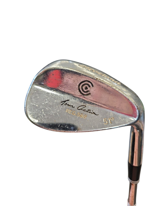 Vist Large View of Product Image Which is Used Cleveland TOUR ACTION Golf Wedge Mens RH 50 Degree