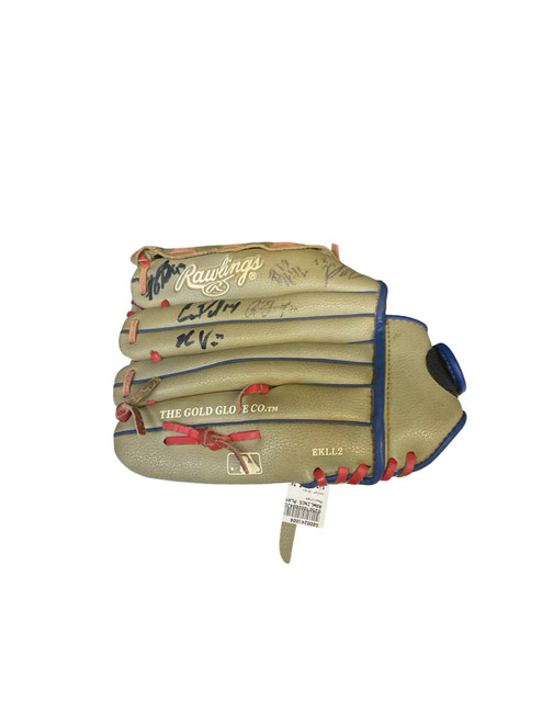 Vist Large View of Product Image Which is Used Rawlings WPL115GS BB/SB Glove RH Throw Grey 11 1/2"