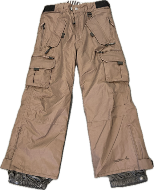Vist Large View of Product Image Which is Used Snow Pants Y Brown Junior