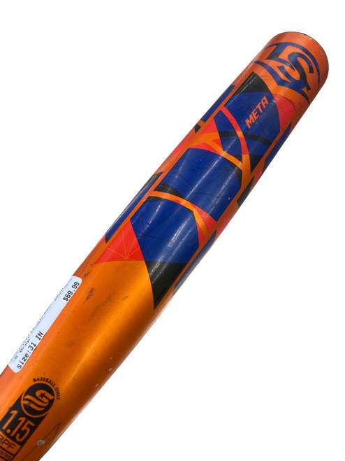 Vist Large View of Product Image Which is Used Louisville Slugger META BB/SB Fastpitch Bat 31"