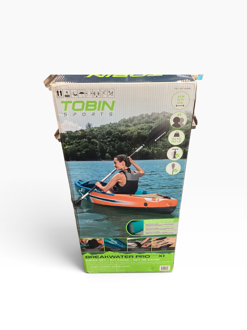 Vist Large View of Product Image Which is Used TOBIN BREAKWATER PRO KAYAK Kayak None 12Ft