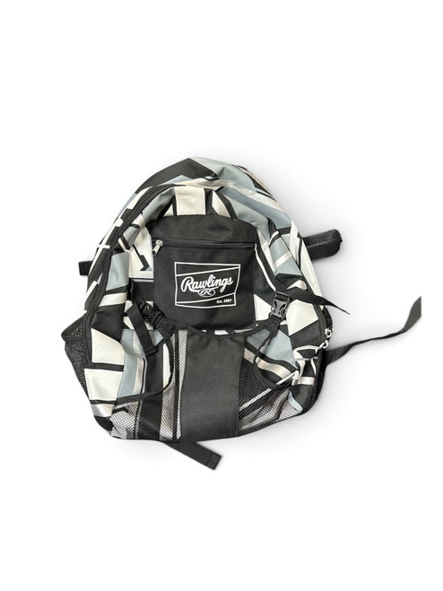 Vist Large View of Product Image Which is Used Rawlings BACKPACK BB/SB Player Backpack Black