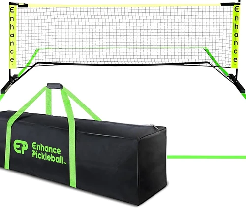 Vist Large View of Product Image Which is Used ENHANCE PICKLEBALL HALF NET Pickleball Nets