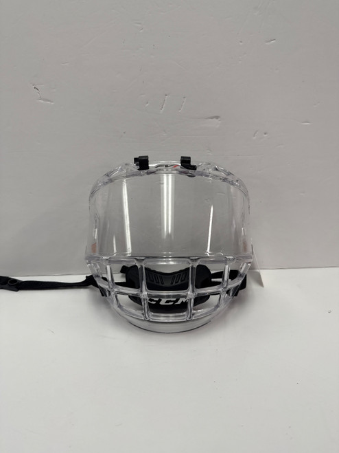 Vist Large View of Product Image Which is Used CCM Hockey Full Visor One Size