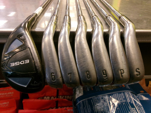 Vist Large View of Product Image Which is Used Callaway EDGE Mens Iron Set LH 5I-SW