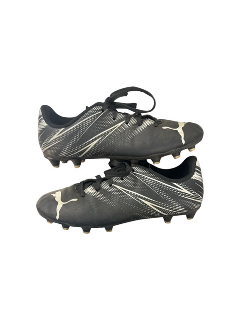 Vist Large View of Product Image Which is Used Puma Soccer Cleats Black Junior 03.5