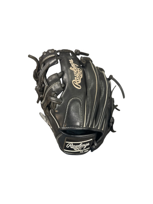 Vist Large View of Product Image Which is Used Rawlings GAMER SERIES BB/SB First Base LH Throw Black 10 1/2"