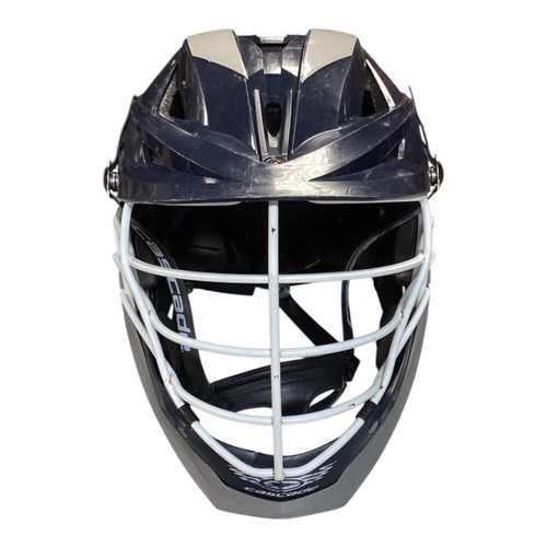 Vist Large View of Product Image Which is Used Cascade XRS Lacrosse Helmet Navy Blue S/M