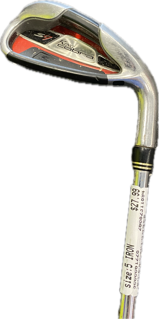 Vist Large View of Product Image Which is Used Cobra S9 Mens Individual Iron RH 5 Iron