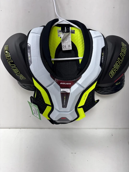 Vist Large View of Product Image Which is Used Bauer VAPOR HYPERLITE Junior Shoulder Pads SM (new= $220)