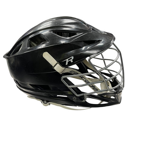 Vist Large View of Product Image Which is Used Cascade R ADJ LAX HELMET Lacrosse Helmet Black One Size
