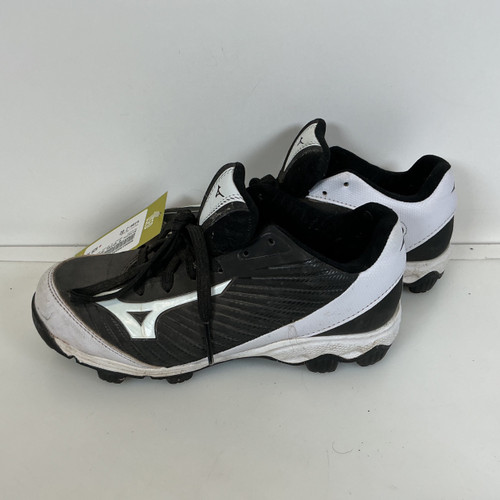 Vist Large View of Product Image Which is Used Mizuno 9 SPIKE ADV BB/SB Cleats Black Junior 02