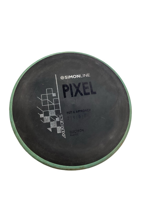 Vist Large View of Product Image Which is Used Axiom ELECTRON PIXEL Disc Golf Putter Grey 172g