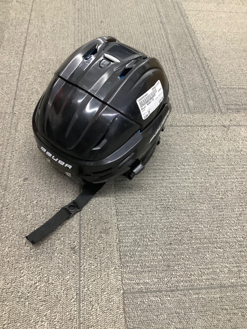 Vist Large View of Product Image Which is Used Bauer REAKT 55 Hockey Helmet Only Black SM