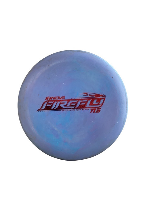 Vist Large View of Product Image Which is Used Innova TS FIREFLY Disc Golf Putter Grey