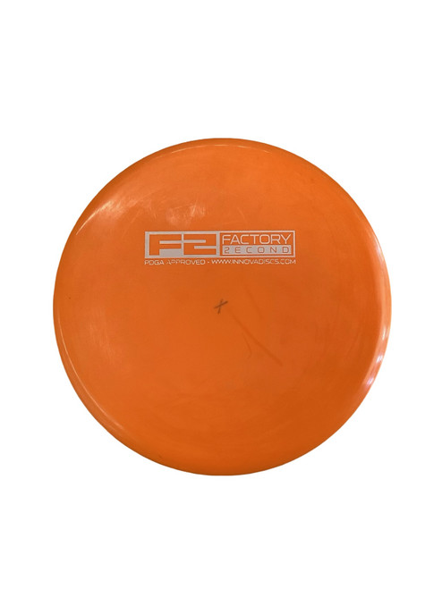 Vist Large View of Product Image Which is Used Innova SHARK Disc Golf Mid Range Orange