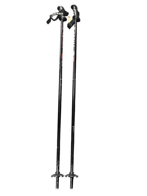 Vist Large View of Product Image Which is Used KERMA VECTOR DH POLES Womens DH Ski Pole Black 115 cm / 46 in
