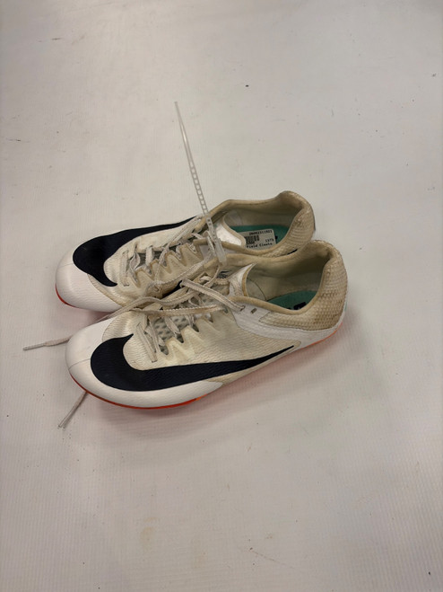 Vist Large View of Product Image Which is Used Nike Track & Field Cleats Adult White Senior 5