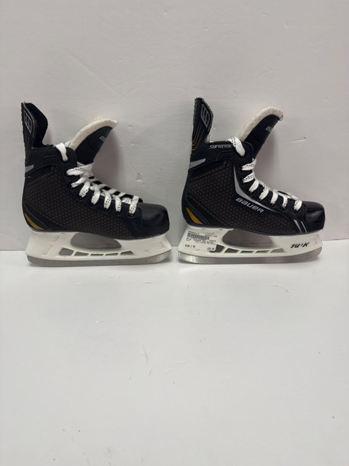 Vist Large View of Product Image Which is Used Bauer SUPREME PRO SKATES Junior Hockey Skate Junior 03