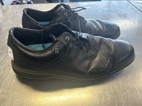 Vist Large View of Product Image Which is Used Foot Joy Mens Golf Shoes Black Senior 12