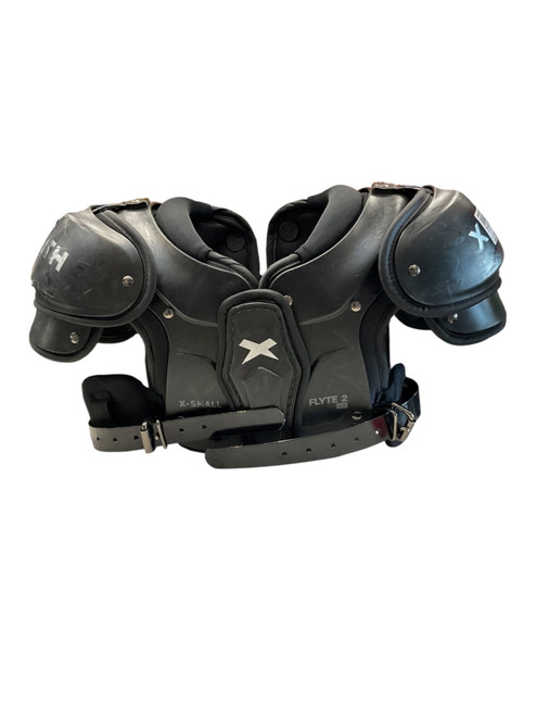 Vist Large View of Product Image Which is Used Xenith FLYTE 2 TD XS FB Shoulder Pads Black XS