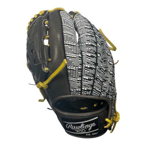 Vist Large View of Product Image Which is Used Rawlings HEART OF HIDE BB/SB Glove LH Throw Grey 11 3/4"