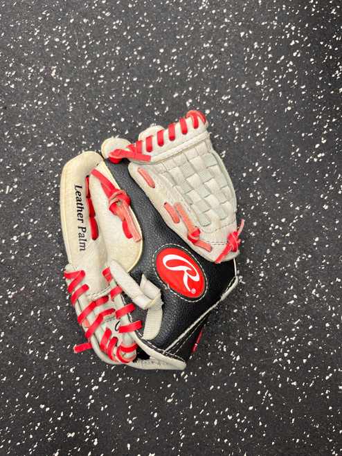 Vist Large View of Product Image Which is Used Rawlings MT95GB BB/SB Glove LH Throw Grey 9 1/2"