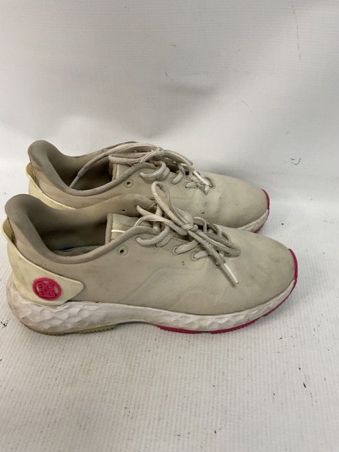 Vist Large View of Product Image Which is Used Womens Golf Shoes White Senior 7.5