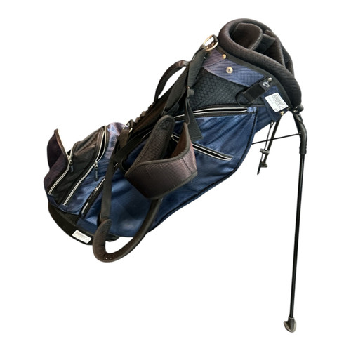 Vist Large View of Product Image Which is Used ACADEMY NAVY STAND BAG Mens Stand Bag Navy Blue