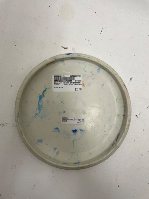 Vist Large View of Product Image Which is Used Discraft RICKY JAWBREAKER Disc Golf Putter White