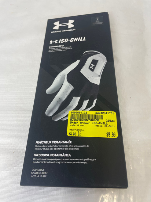 Vist Large View of Product Image Which is New Under Armour ISO-CHILL Mens MD Golf Glove LH