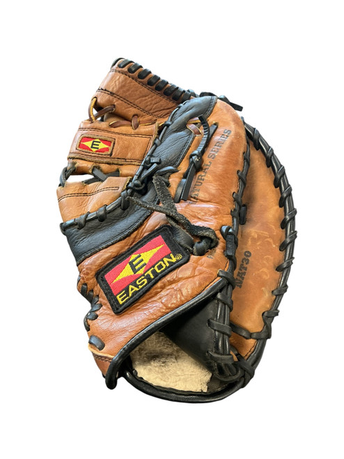 Vist Large View of Product Image Which is Used Easton NAT30 1ST BASE GLOVE BB/SB First Base RH Throw Brown 12 1/2"