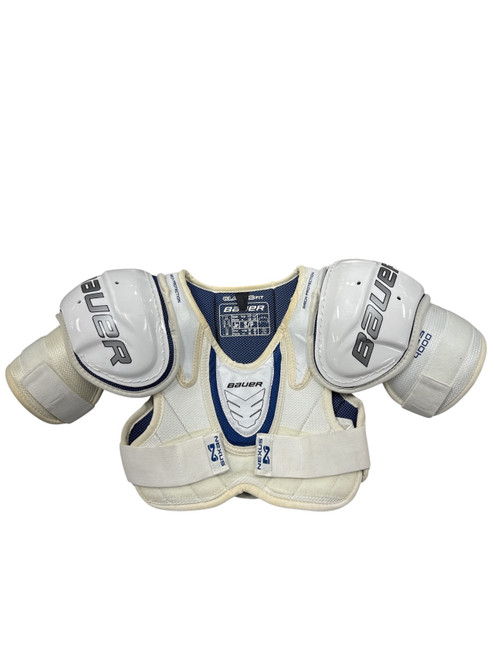 Vist Large View of Product Image Which is Used Bauer NEXUS 4000 Youth Shoulder Pads SM