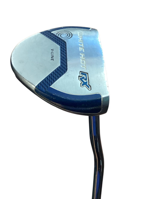 Vist Large View of Product Image Which is Used Odyssey WHITE HOT RX V LINE Mens Putter RH